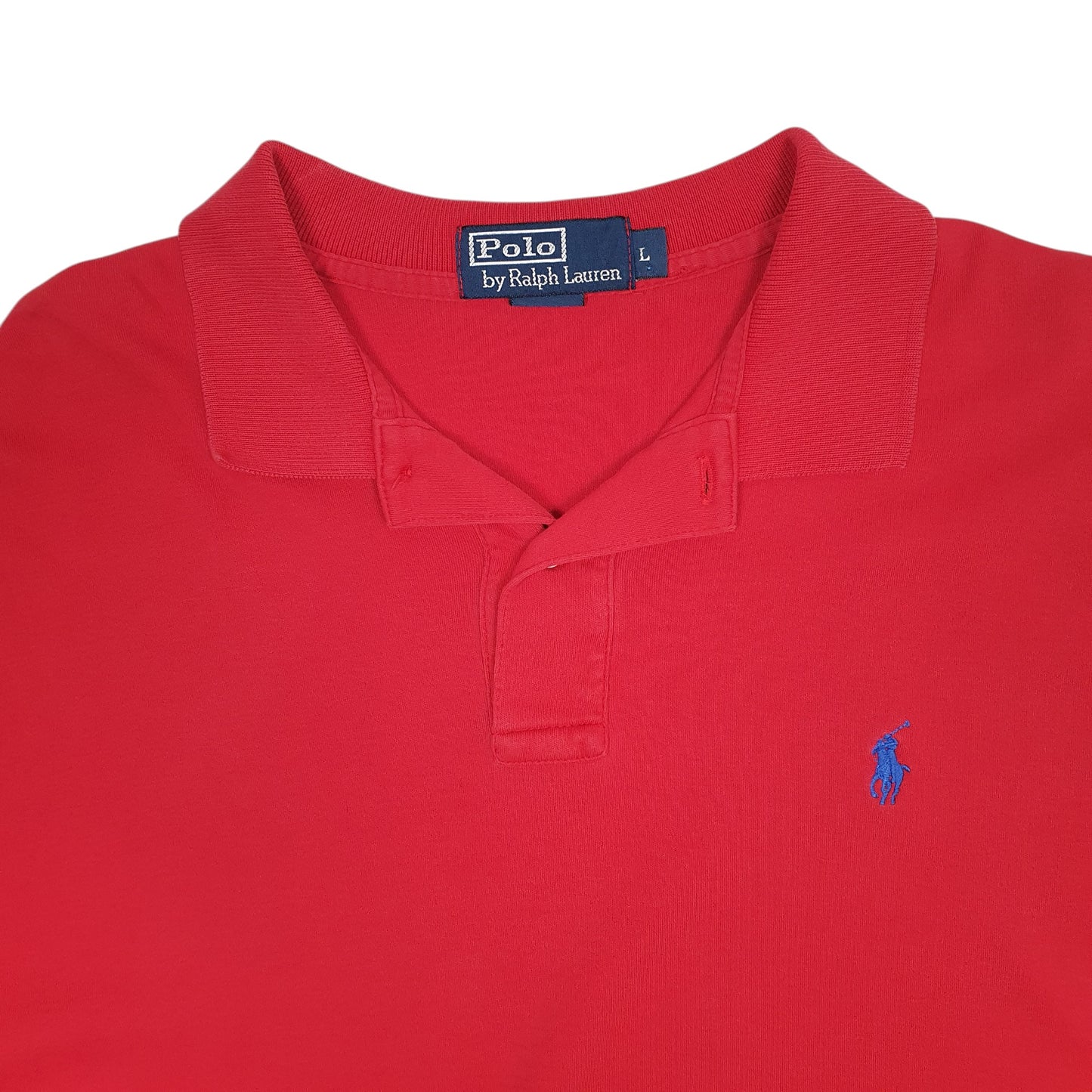 Mens Red Polo Ralph Lauren   Polo Shirt