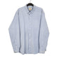 Mens Blue L.L.Bean Stretch Long Sleeve Shirt