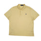 Mens Yellow Polo Ralph Lauren  Short Sleeve Polo Shirt