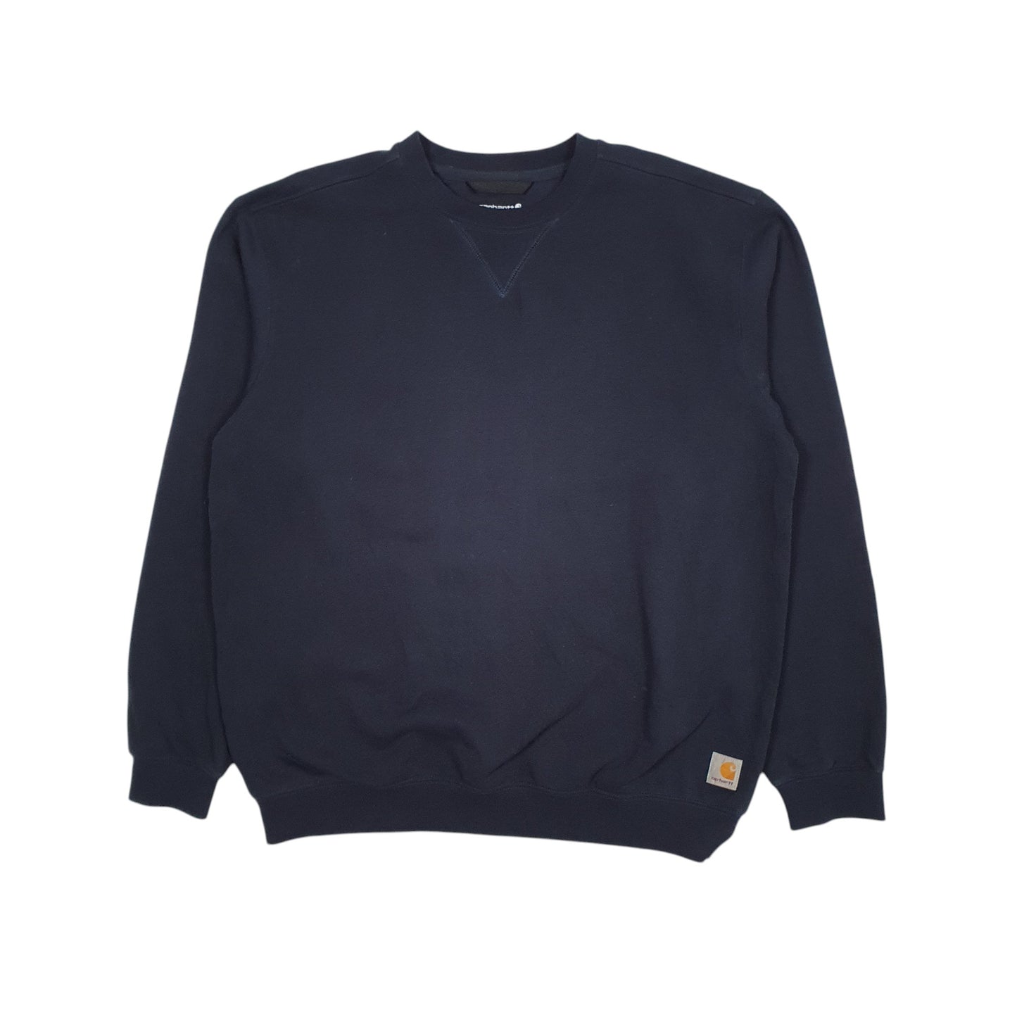 Mens Navy Carhartt  Crewneck Jumper