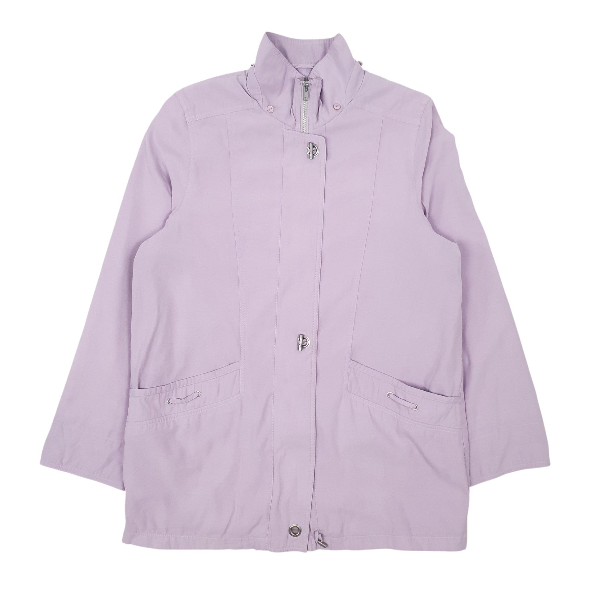 Womens Purple IFW  Crewneck Coat