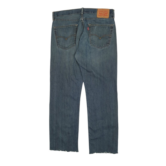 Mens Navy Levis   Jeans