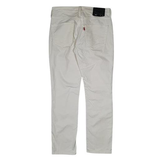 Mens White Levis   Jeans