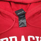 Mens Red Adidas Nebraska Hoodie Jumper