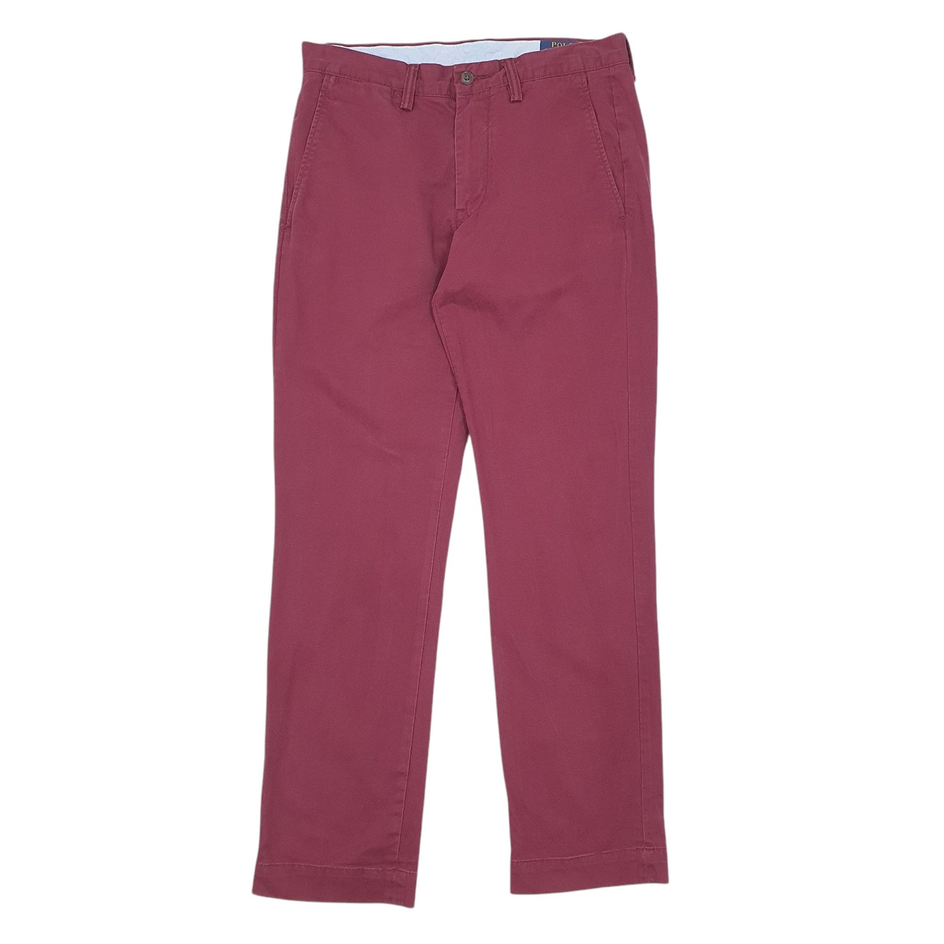 Mens Burgundy Polo Ralph Lauren  Chino Trousers