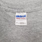 Mens Grey Gildan   T Shirt