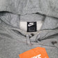Mens Grey Nike  Hoodie Jumper