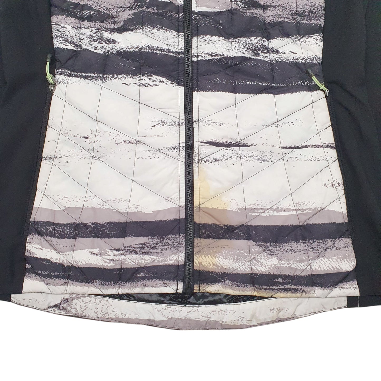 Womens Black The North Face Padded Thermoball Hoodie Coat