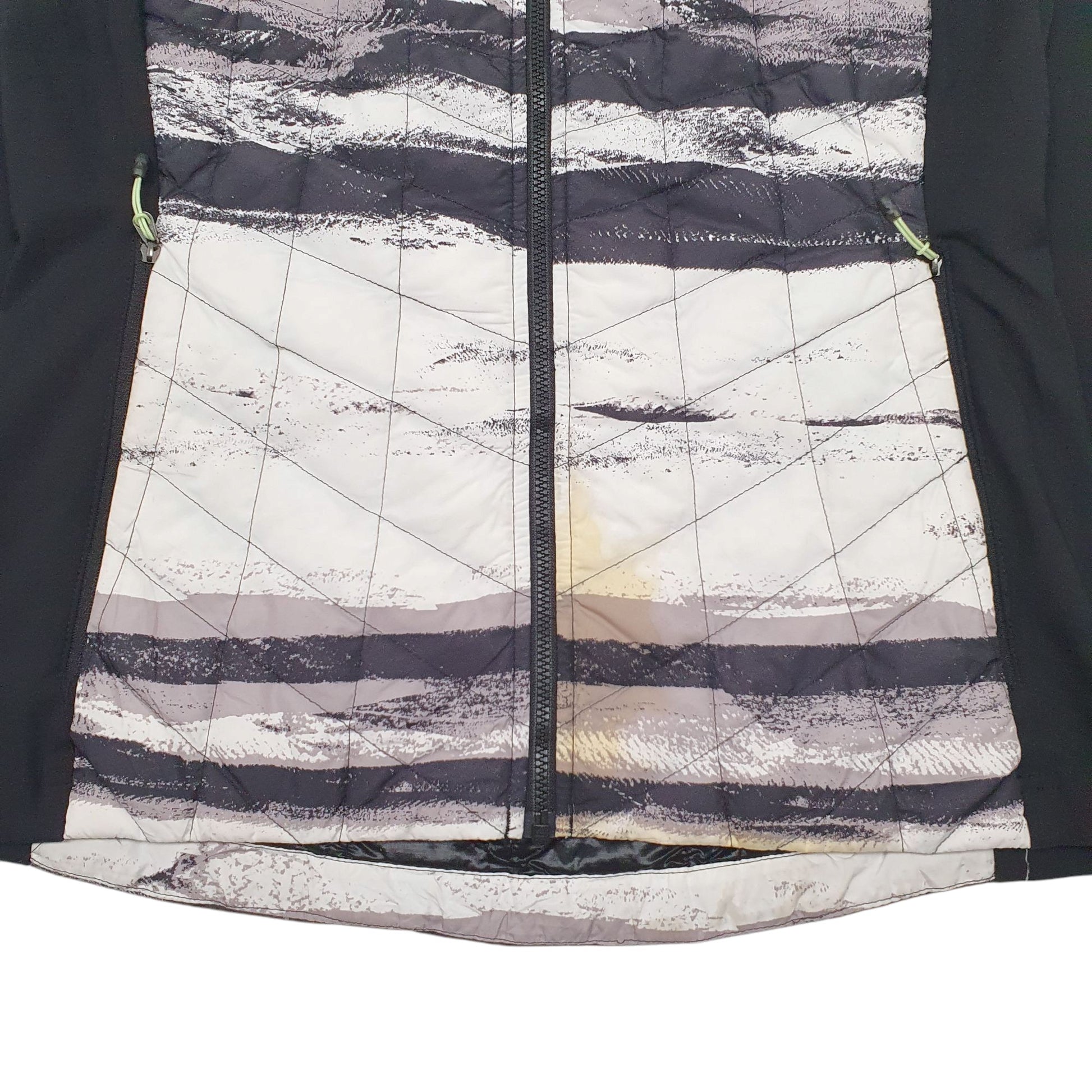 Womens Black The North Face Padded Thermoball Hoodie Coat