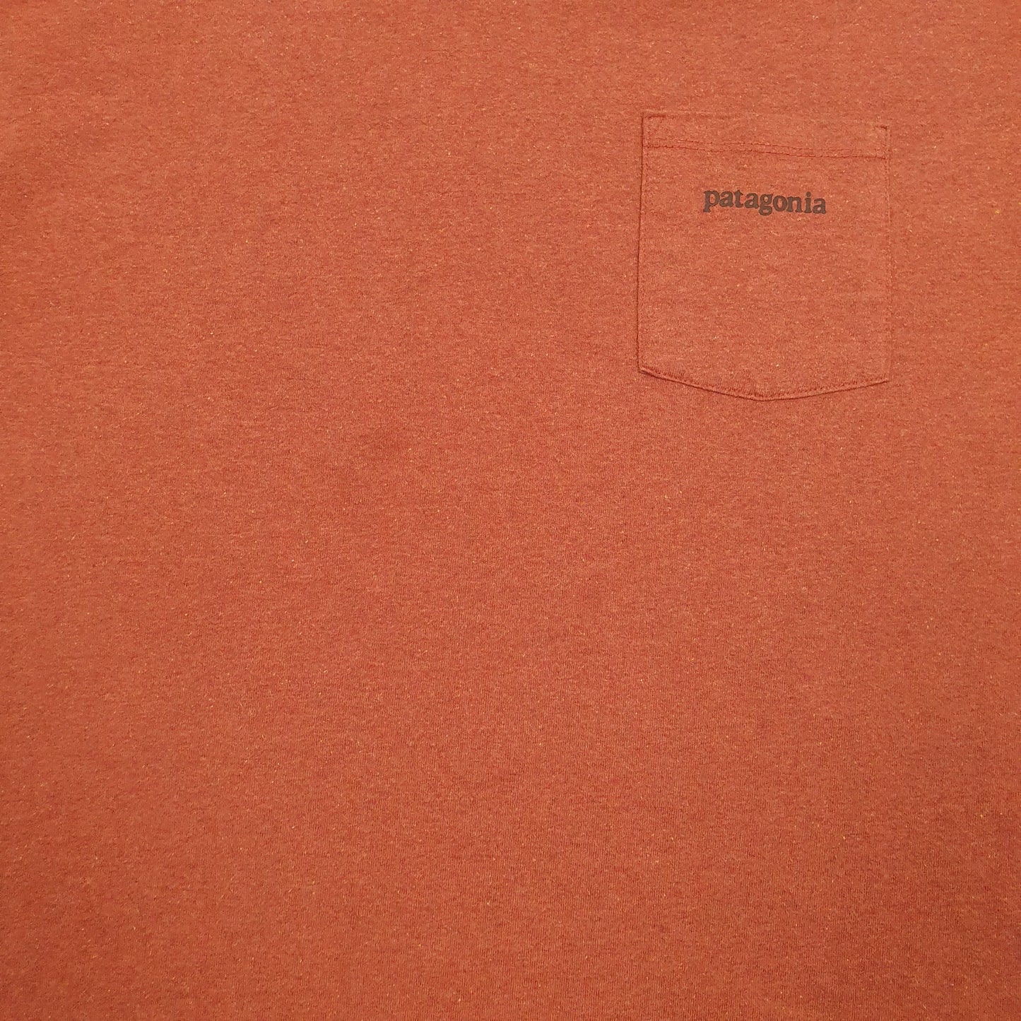 Mens Orange Patagonia   T Shirt