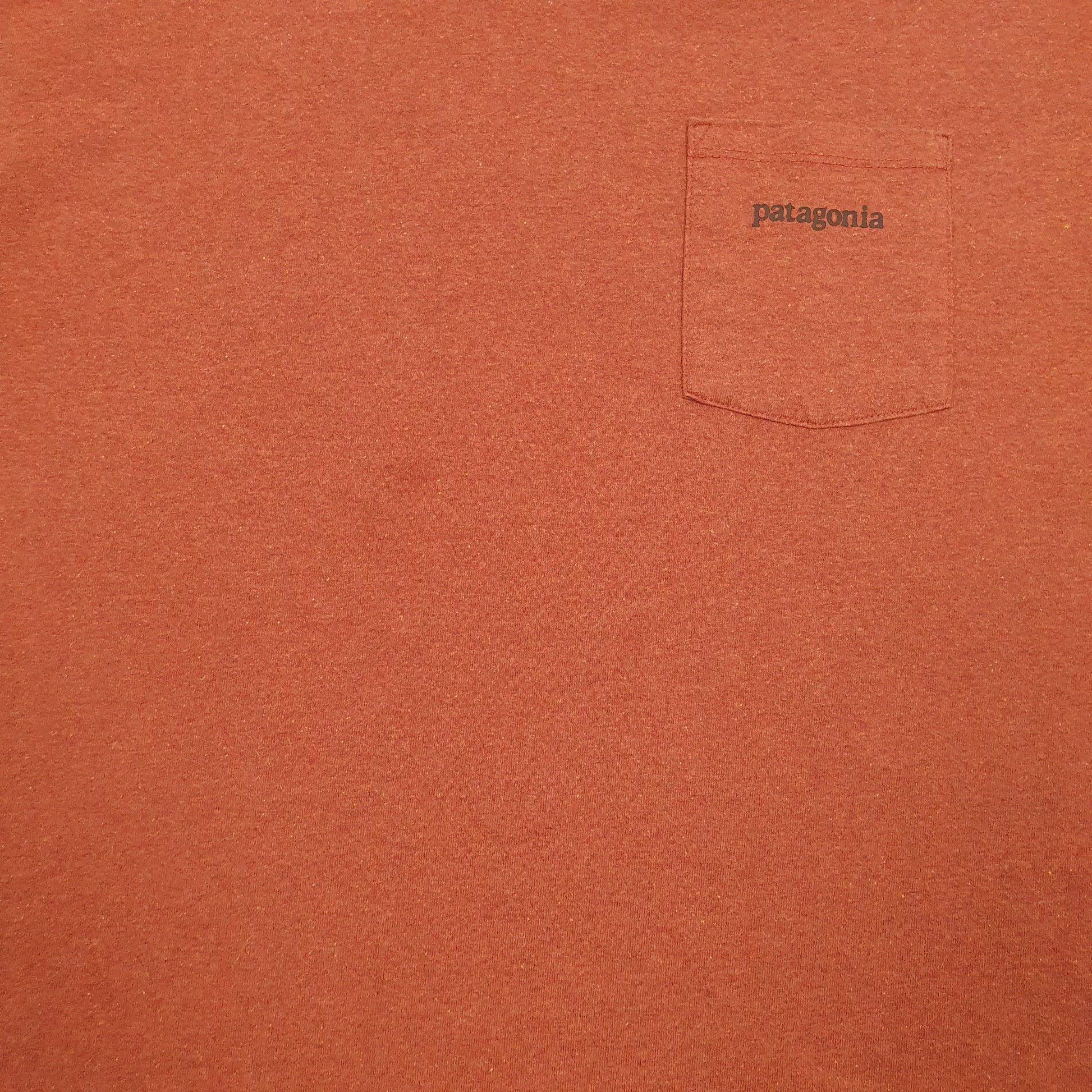 Mens Orange Patagonia   T Shirt