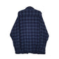 Mens Navy Woolrich Thick Flannel  Shirt