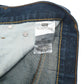 Mens Blue Levis Slim Crewneck Jeans