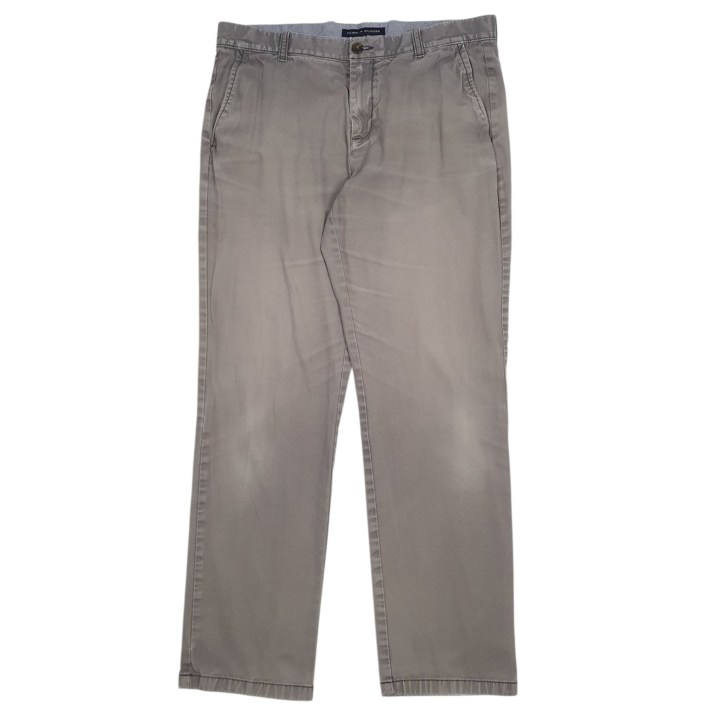 Mens Grey Tommy Hilfiger  Chino Trousers