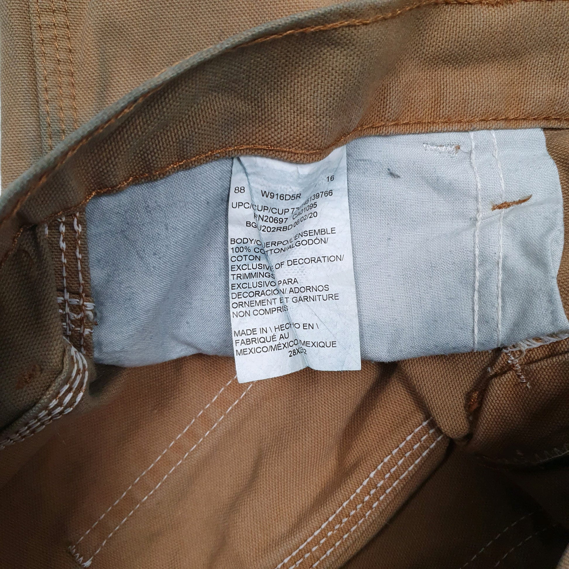 Mens Brown Dickies   Shorts