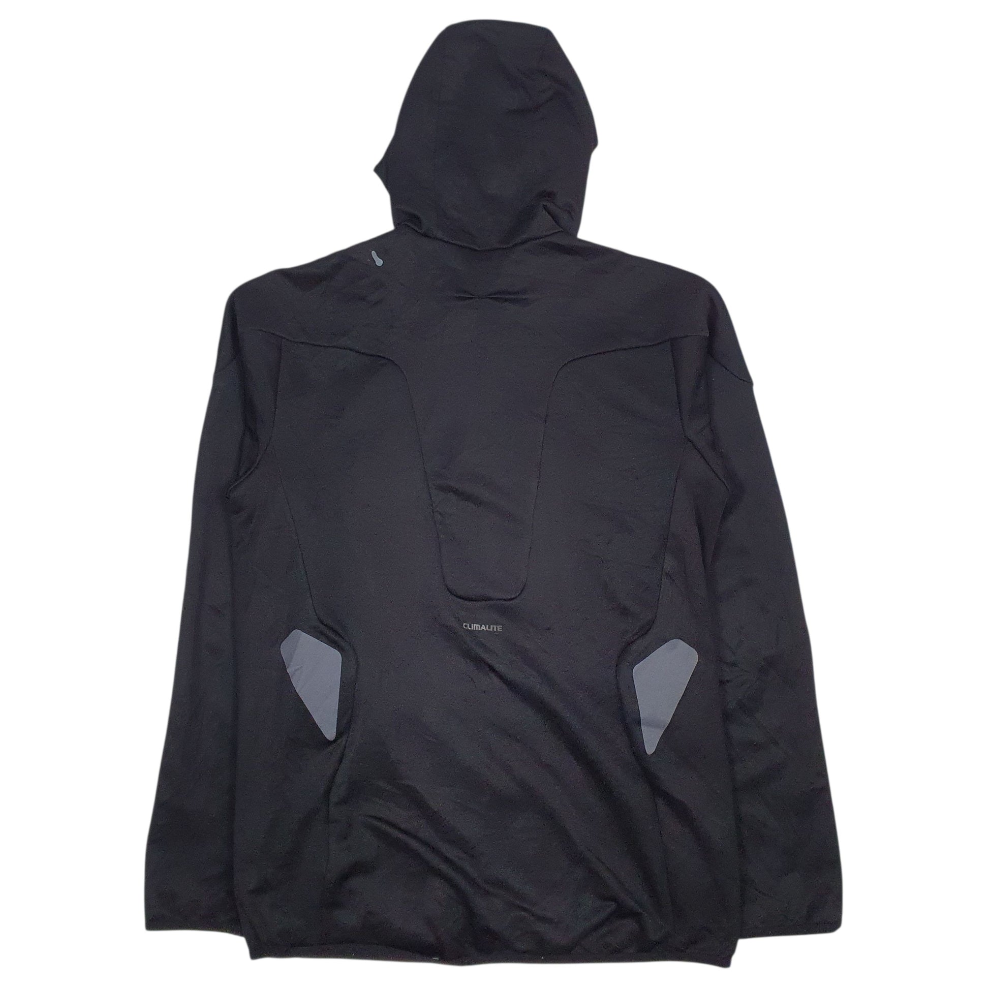 Mens Black Adidas  Full Zip Jumper