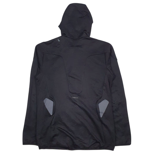 Mens Black Adidas  Full Zip Jumper