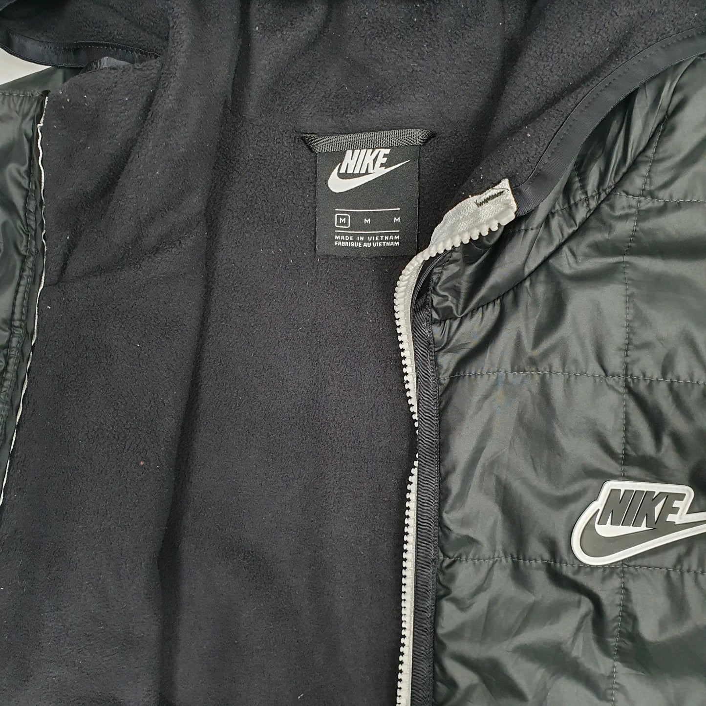 Mens Black Nike Puffer  Coat