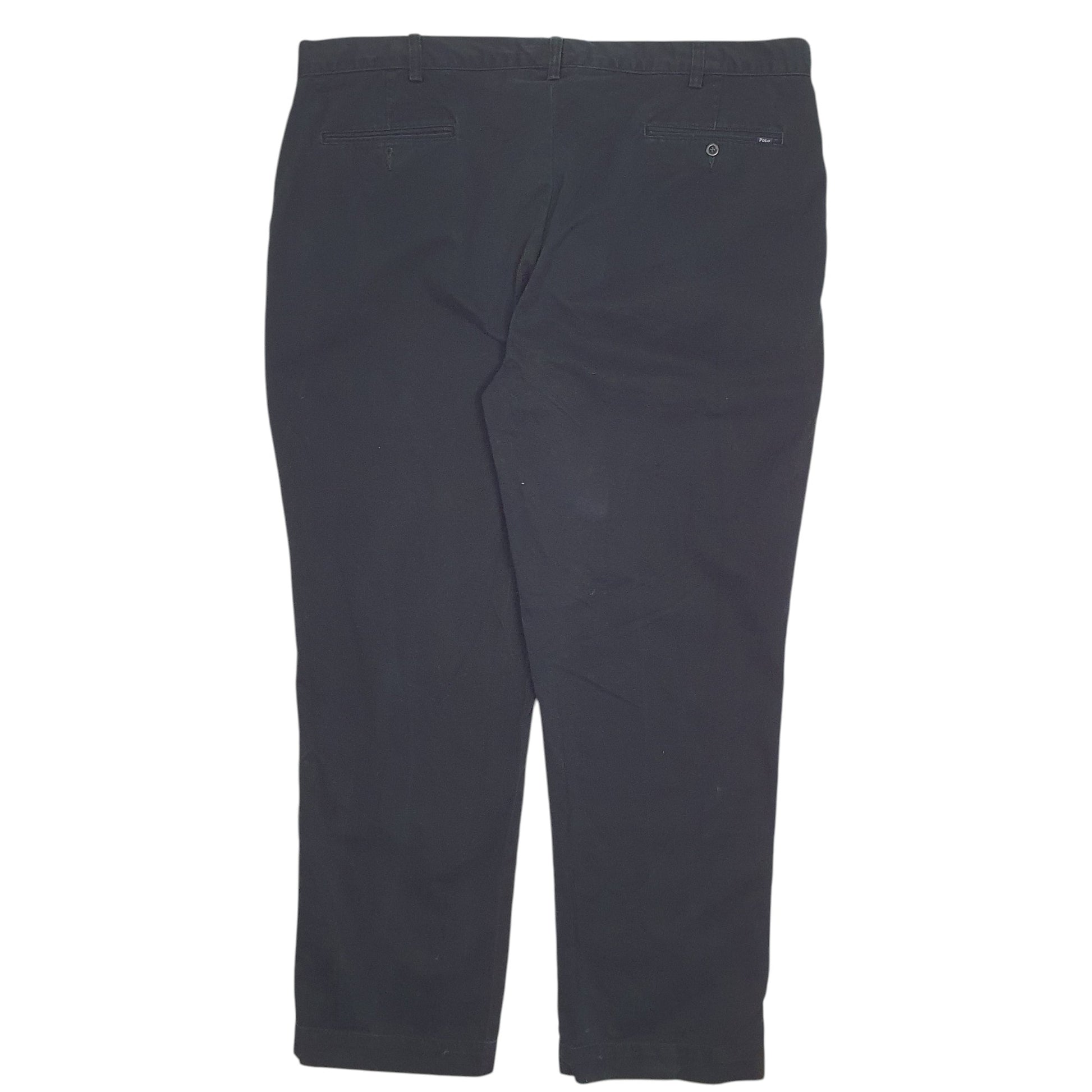 Mens Black Polo Ralph Lauren   Trousers