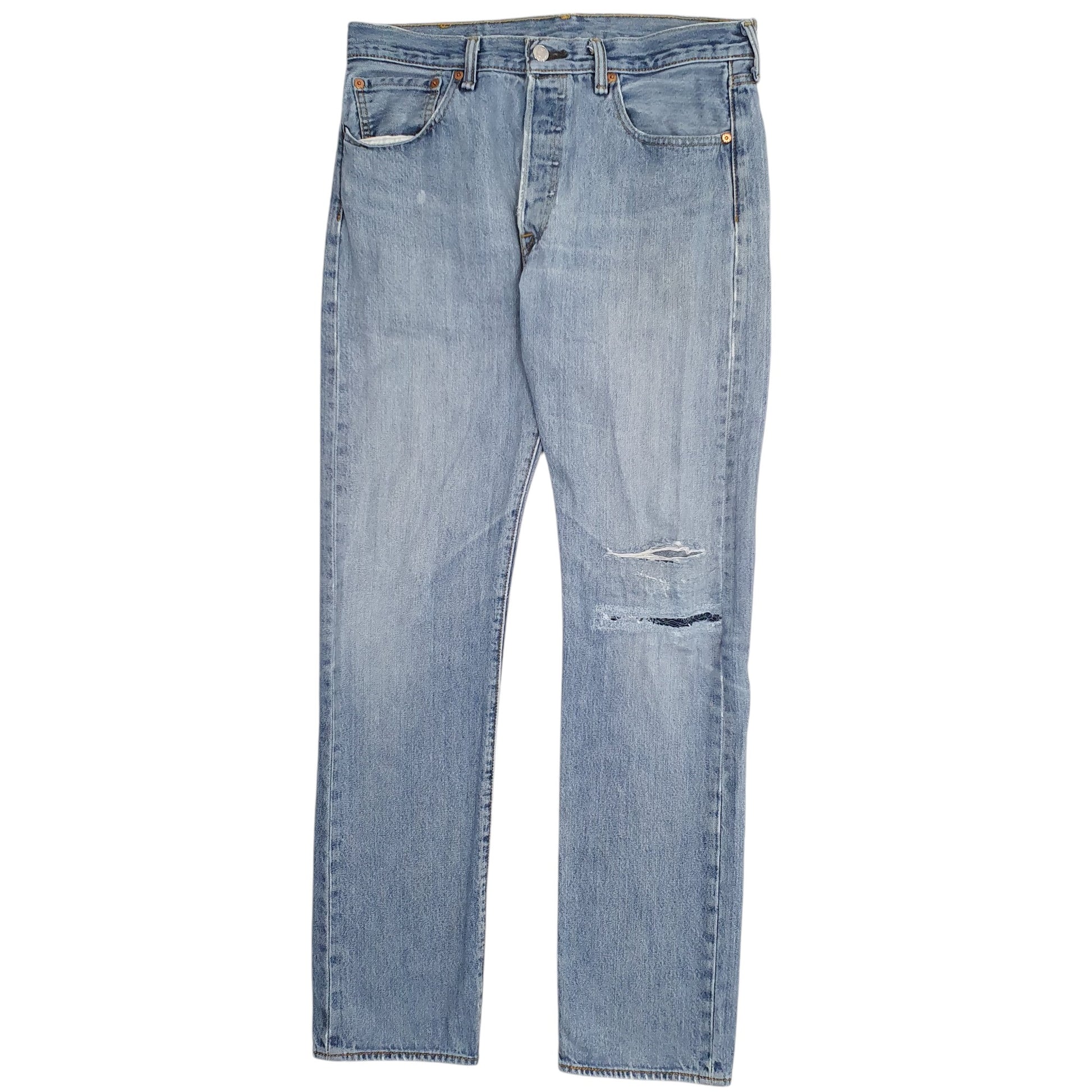 Mens Blue Levis  501 JeansW32 L34