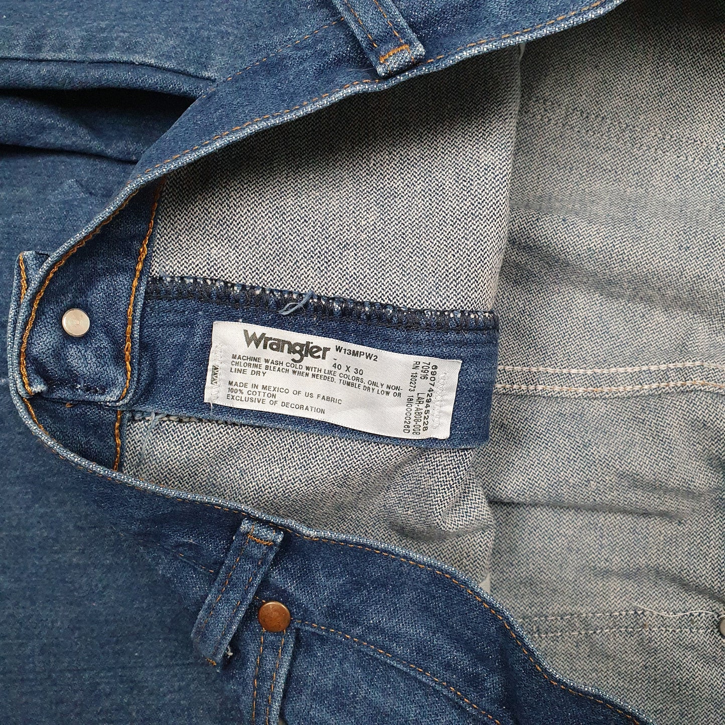 Mens Blue Wrangler   Jeans