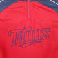 Mens Navy MLB Vintage Minnesota Twins Full Zip Coat