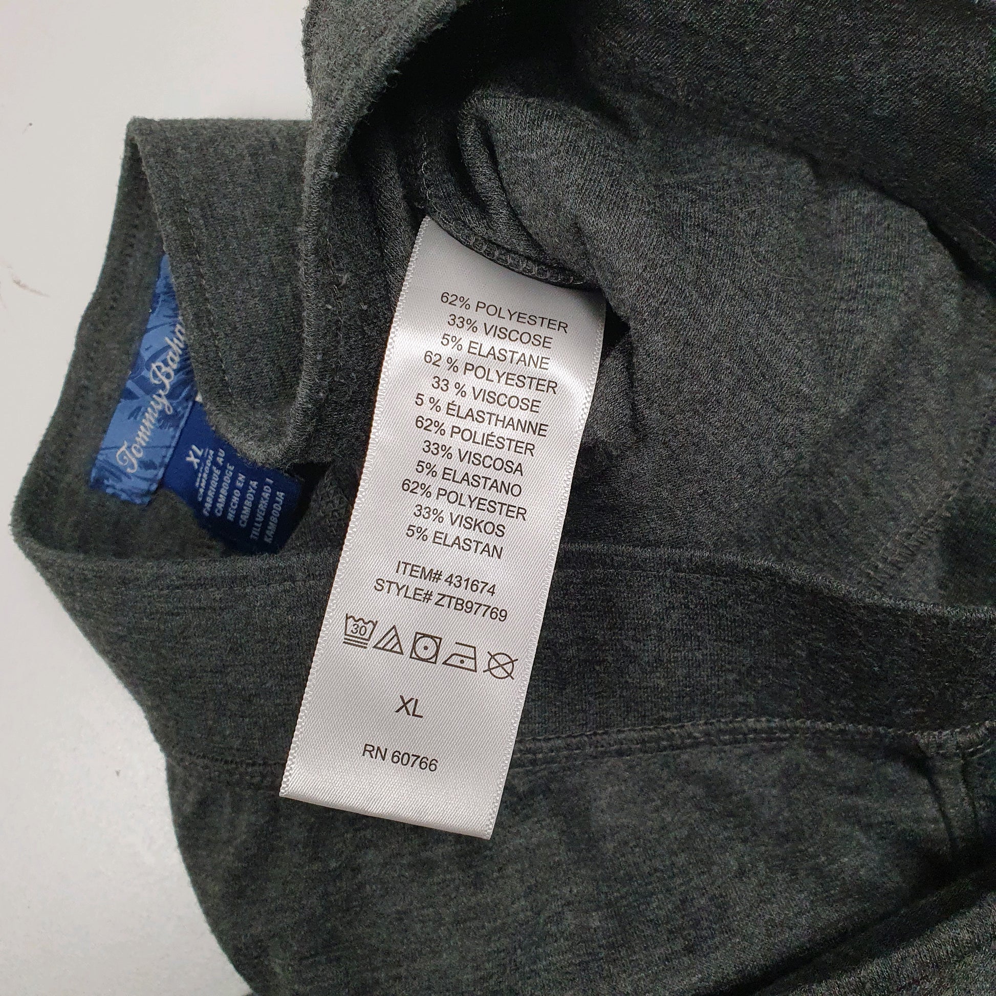 Mens Grey Tommy Bahama   Trousers