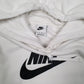 Mens White Nike  Hoodie Jumper
