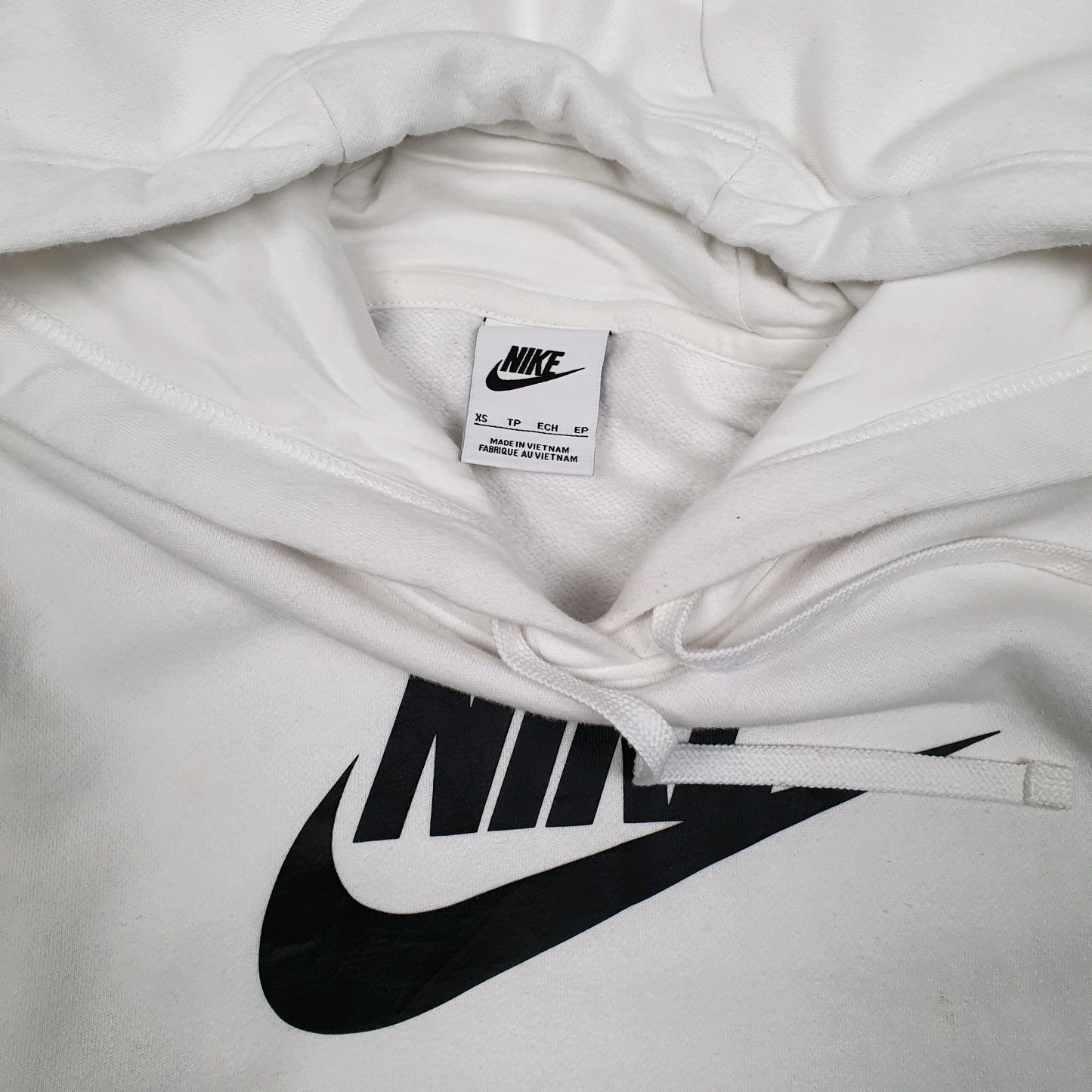 Mens White Nike  Hoodie Jumper