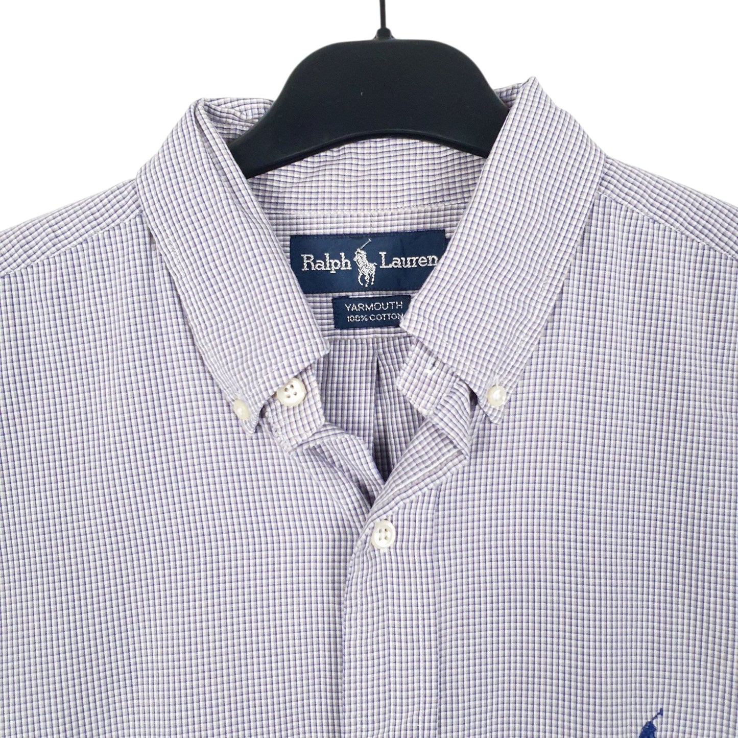 Mens Blue Ralph Lauren Vintage 90s  Shirt