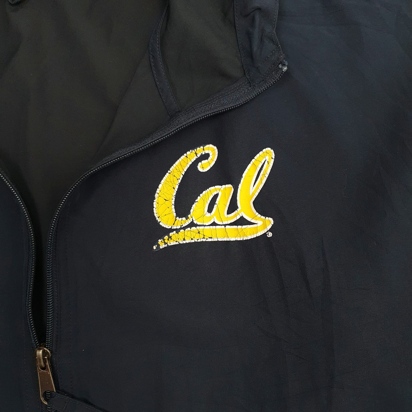 Mens Navy Champion Quarter Zip Pullover California  Coat