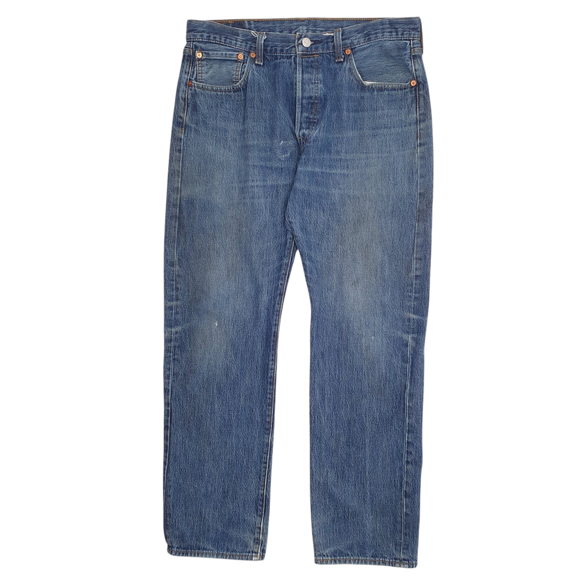 Mens Blue Levis  501 JeansW34 L32