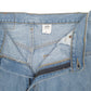 Mens Blue Levis Vintage 90s Baggy Fit Hoodie Shorts