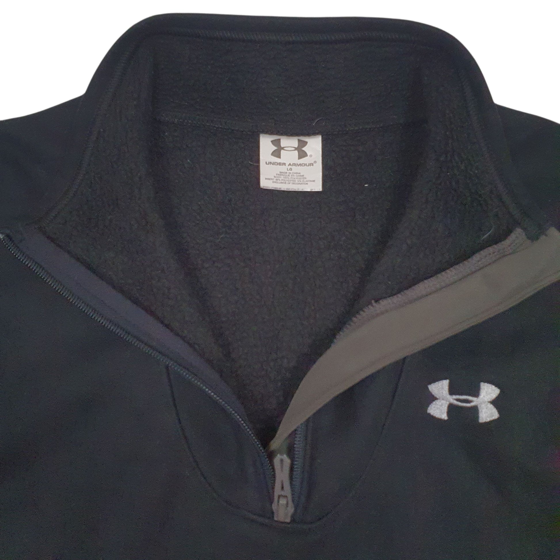 Womens Black Under Armour  Full Zip Coat