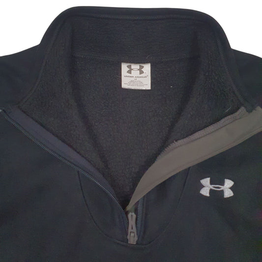 Womens Black Under Armour  Full Zip Coat