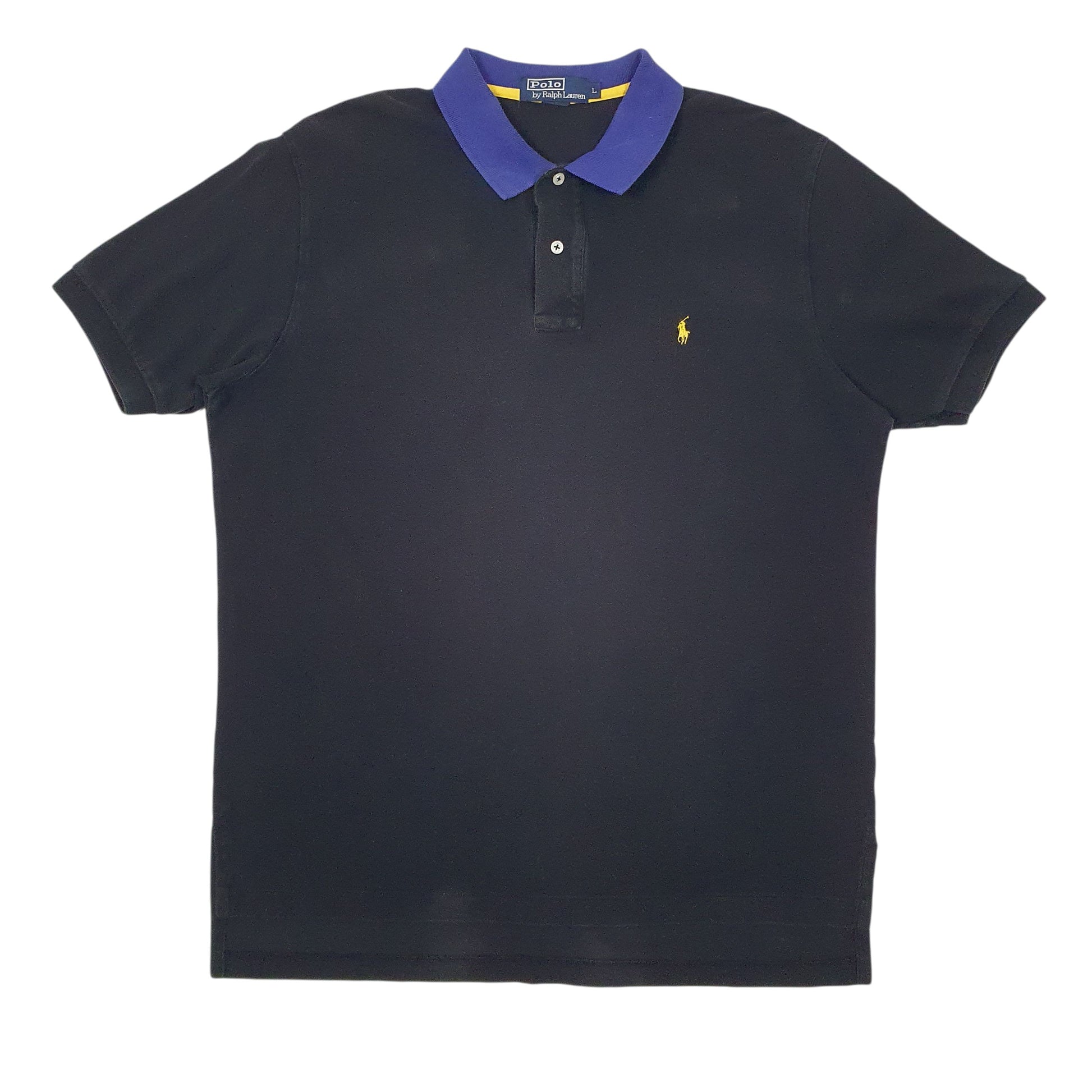 Mens Black Polo Ralph Lauren  Short Sleeve Polo Shirt