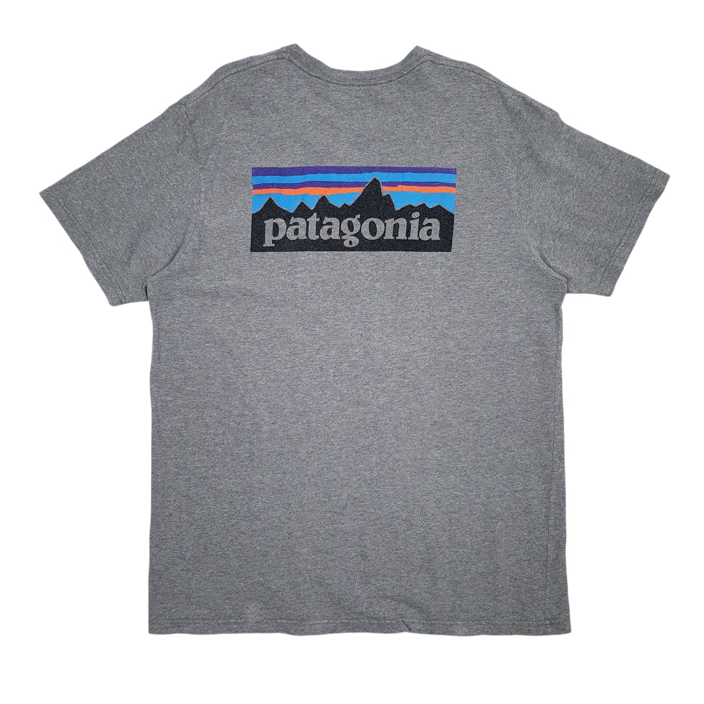 Mens Grey Patagonia   T Shirt