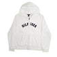 Womens White Tommy Hilfiger Spellout Full Zip Jumper