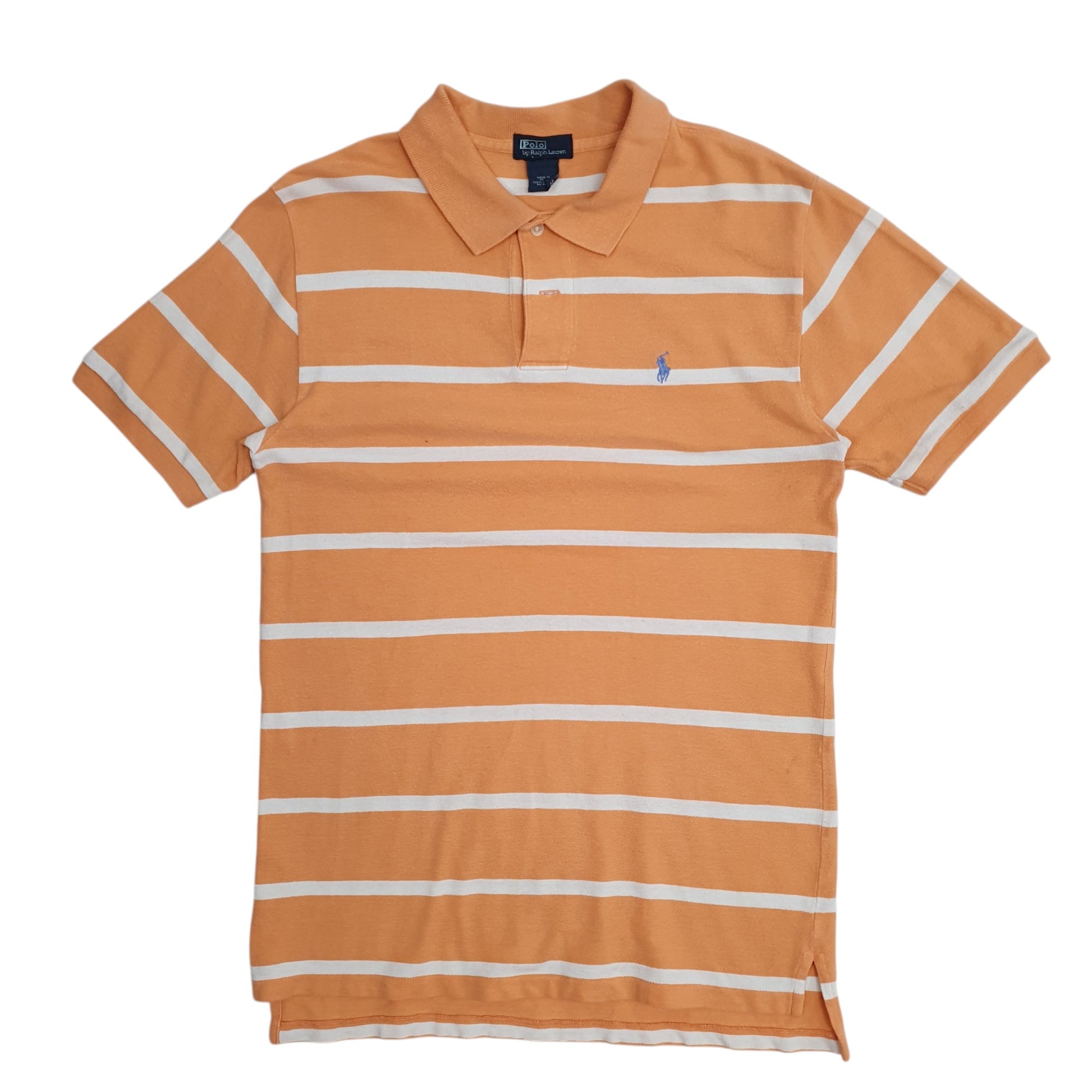 Mens Orange Polo Ralph Lauren  Short Sleeve Polo Shirt