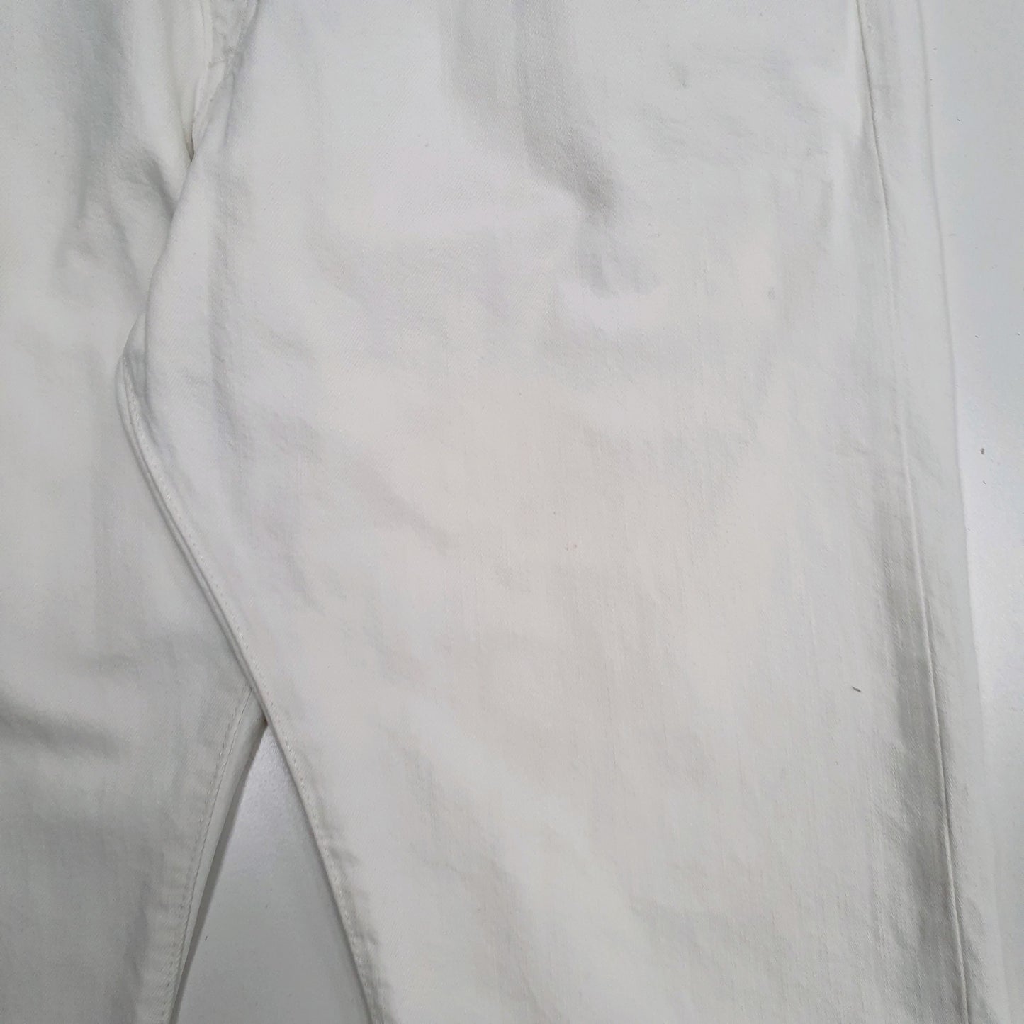 Mens White Polo Ralph Lauren Selvedge  Jeans