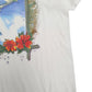 Mens White Sherry Single Stitch Vintage 90s Atlantic Beach  T Shirt
