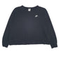 Womens Black Nike  Crewneck Jumper