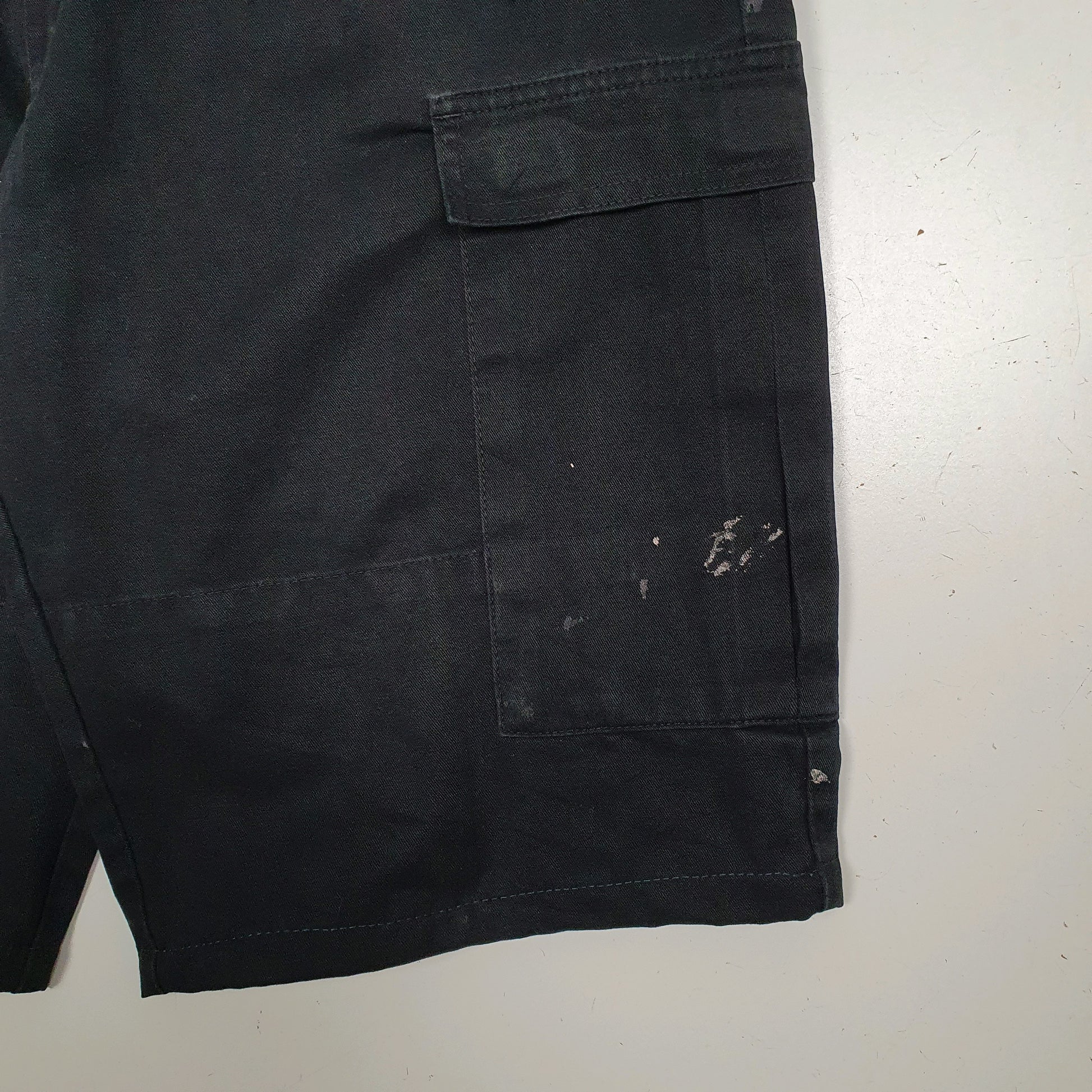Mens Black Dickies   Shorts