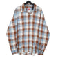 Mens Brown Wrangler  Long Sleeve Shirt