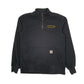 Mens Black Carhartt Murphys Irish Pub Quarter Zip Jumper