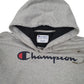 Mens Grey Champion  Hoodie Jumper