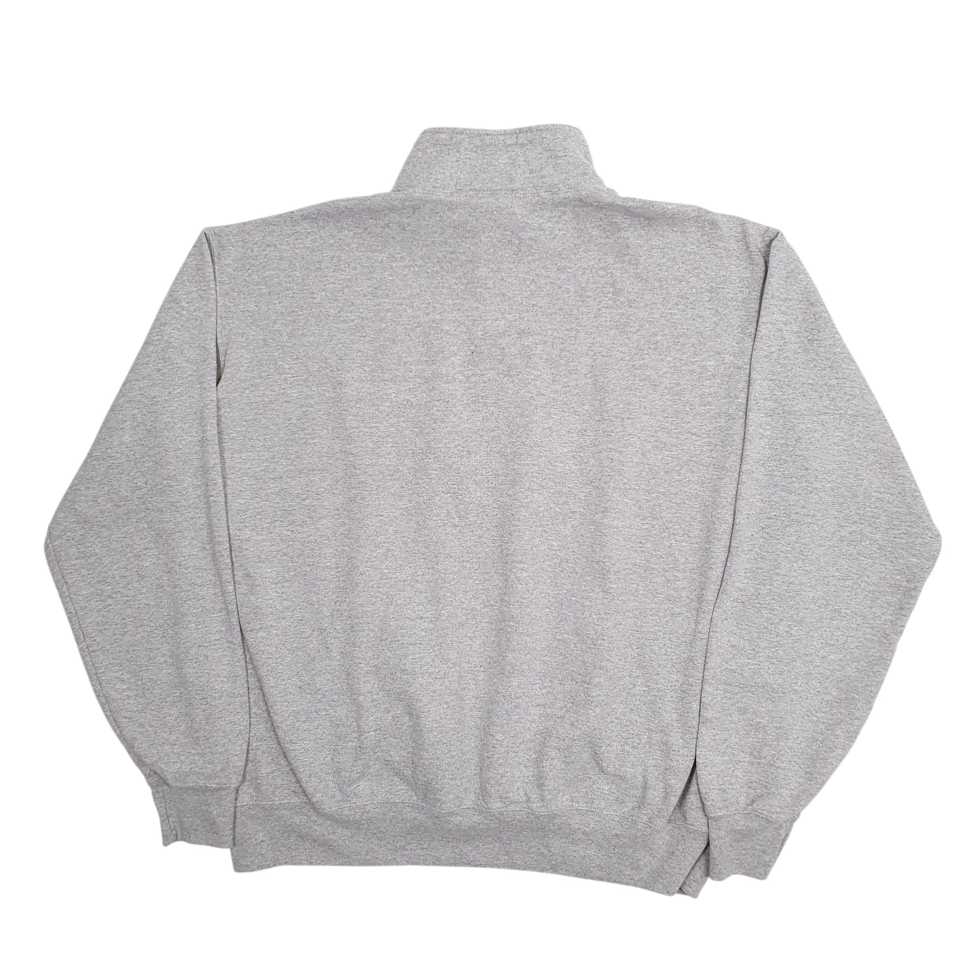 Mens Grey Champion WSU Quarter Zip Jumper