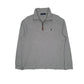 Mens Grey Polo Ralph Lauren  Quarter Zip Jumper