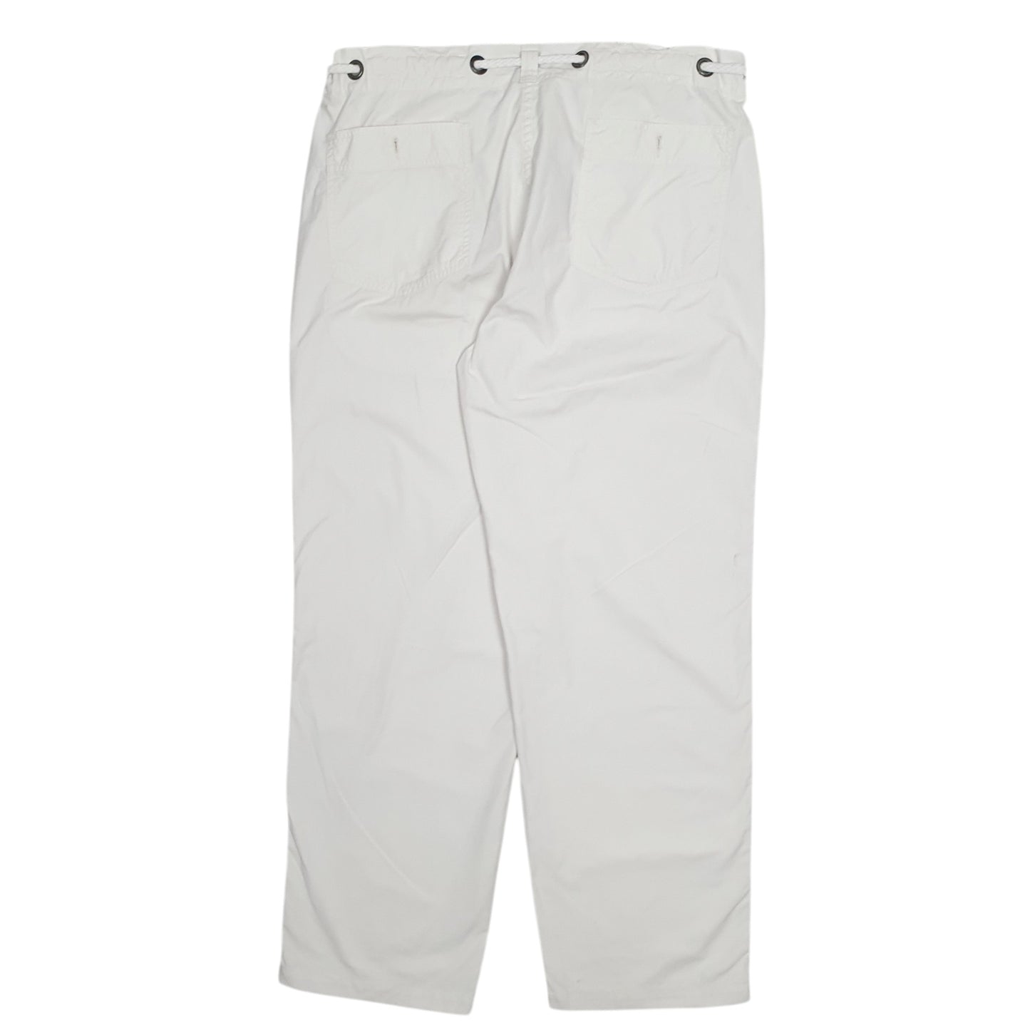 Mens White Polo Ralph Lauren Sailing  Trousers