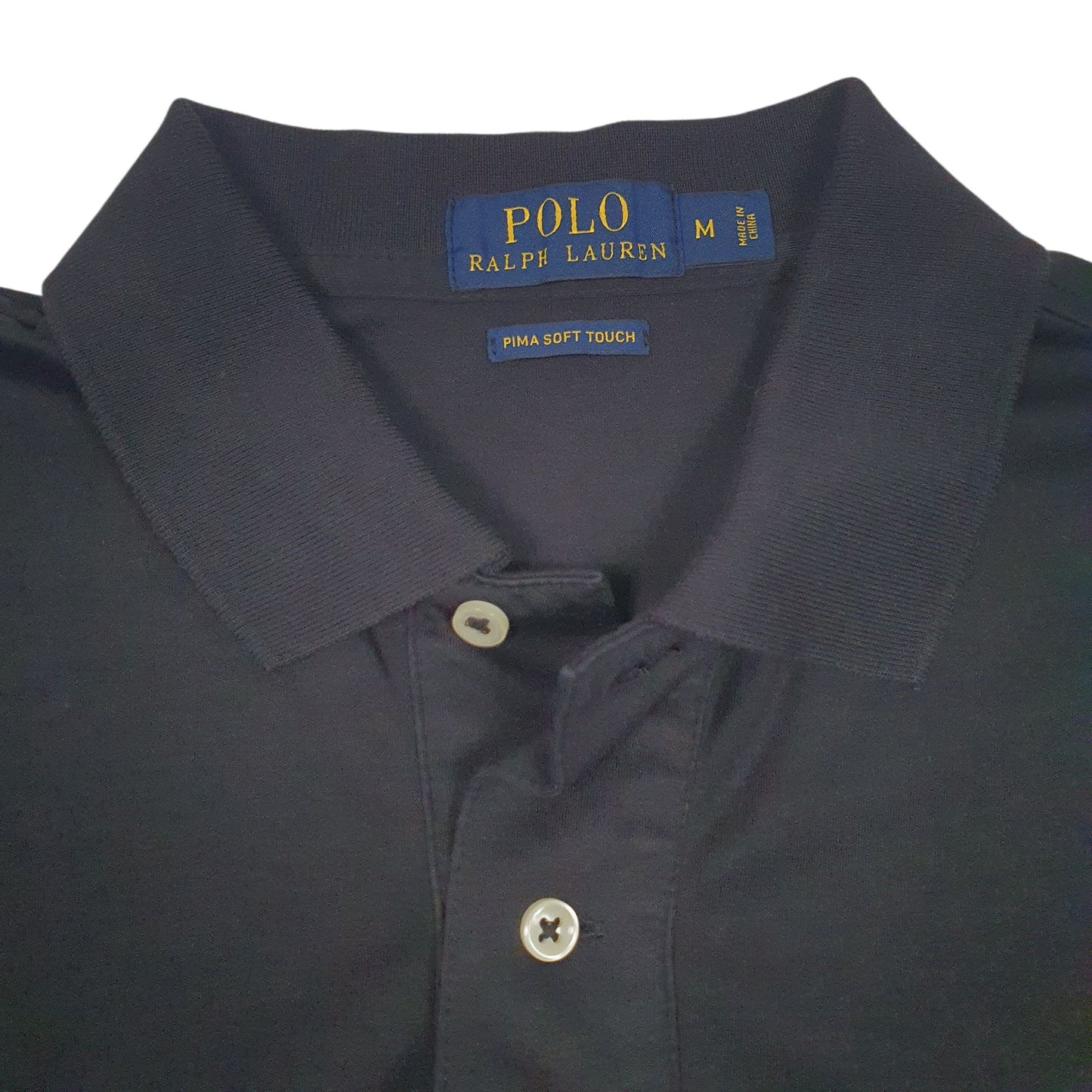 Mens Black Polo Ralph Lauren   Polo Shirt